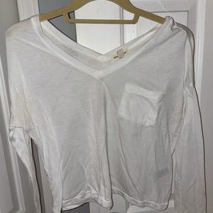 Urban outfitters white longe sleeve top